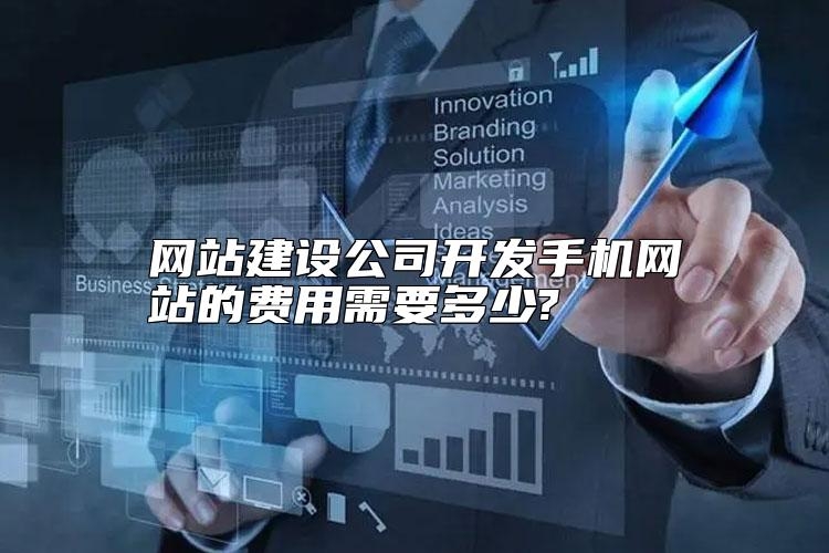 网站建设公司开发手机网站的费用需要多少?